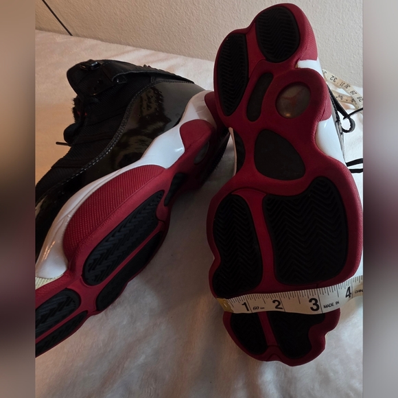 Air Jordan Retro Black & Red Jumpman Sneakers